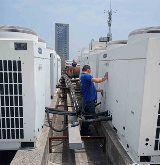 周口中央空调制热和不制冷系统维修方法